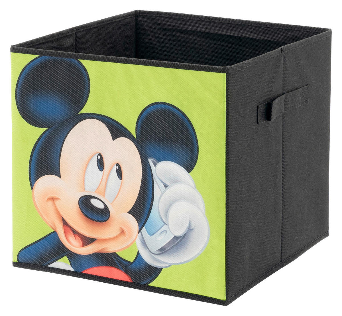 Stoffbox Mickey/Minnie schwarz B/H/T: ca. 32x32x32 cm Mickey/Minnie - schwarz (32,00/32,00/32,00cm) - Disney
