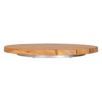 deVries Dreteller teak Teakholz B/H/L/D: ca. 40x5x40x40 cm Drehteller - teak (40,00/40,00/5,00cm) - deVries
