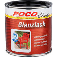 POCOline Acyl Buntlack tiefschwarz glänzend ca. 0,25 l Glanzlack_Acryl_2in1 250ml - tiefschwarz (250ml) - POCOline
