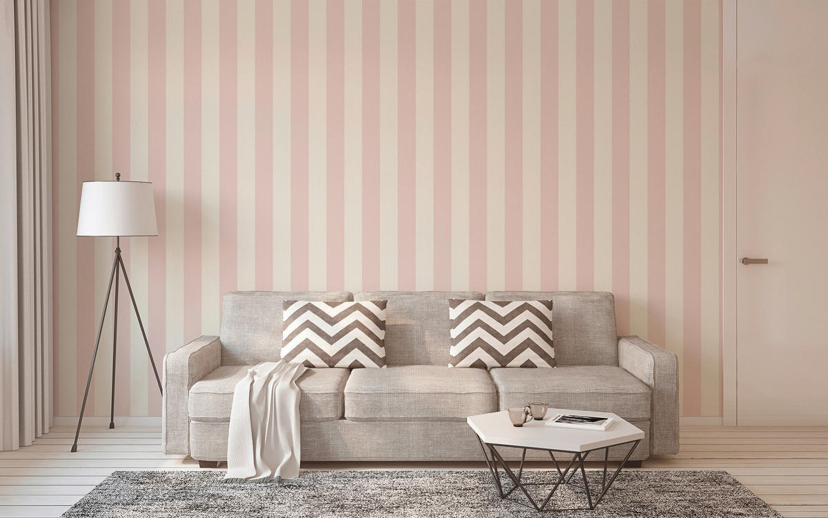 A.S.Creation Vliestapete Trendwall 2 Streifen rosa B/L: ca. 53x1005 cm Trendwall 2 - rosa (53,00/1005,00cm) - A.S.Creation