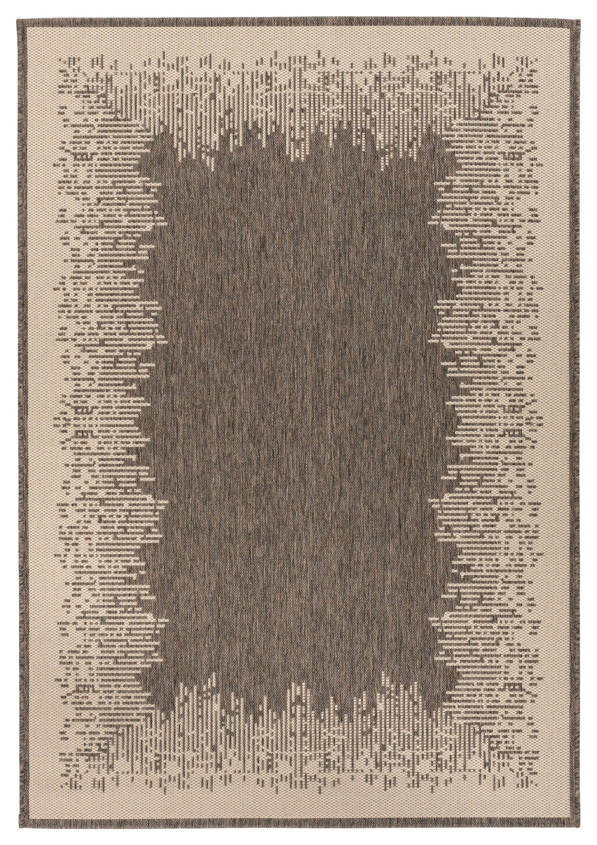 360Living Teppich Splash creme B/L: ca. 160x230 cm Splash - braun/creme (160,00/230,00cm) - 360Living