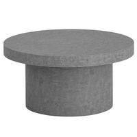 Couchtisch Beton Optik B/H/T: ca. 60x30x60 cm Couchtisch - Beton (60,00/30,00/60,00cm) - Wohnling