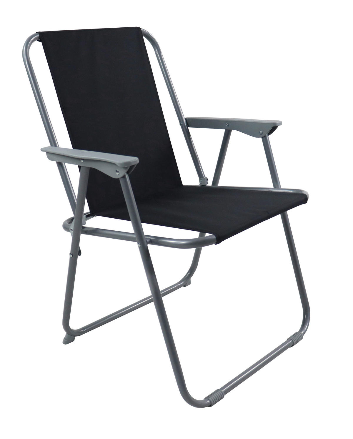 VCM Gartensitzgruppe Maxola schwarz Textilene B/H/L: ca. 75x74x75 cm Maxola - schwarz (75,00/75,00/74,00cm) - VCM