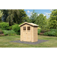 Karibu Gartenhaus Tito 0 natur B/H/T: ca. 181x222x93 cm Tito 0 - natur (181,00/222,00/93,00cm) - Karibu