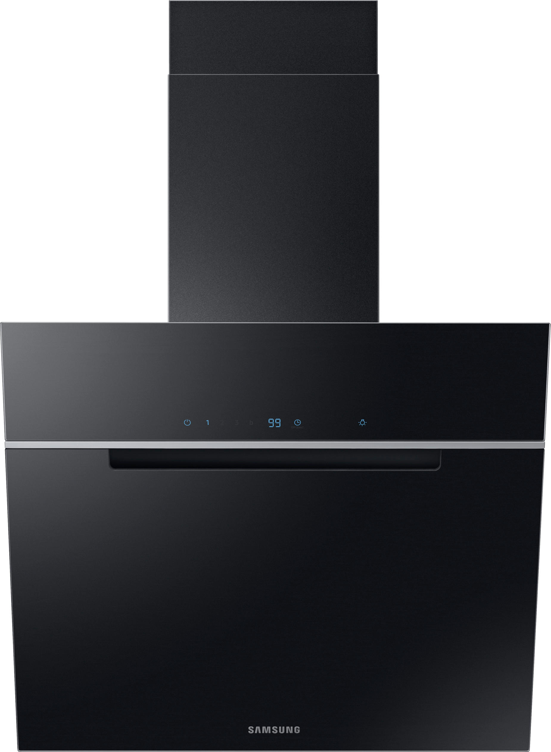 Samsung Dunstabzugshaube NK24M7070VB/UR schwarz Glas B/H: ca. 60x104 cm NK24M7070VB/UR - schwarz (60,00/104,00cm) - Samsung