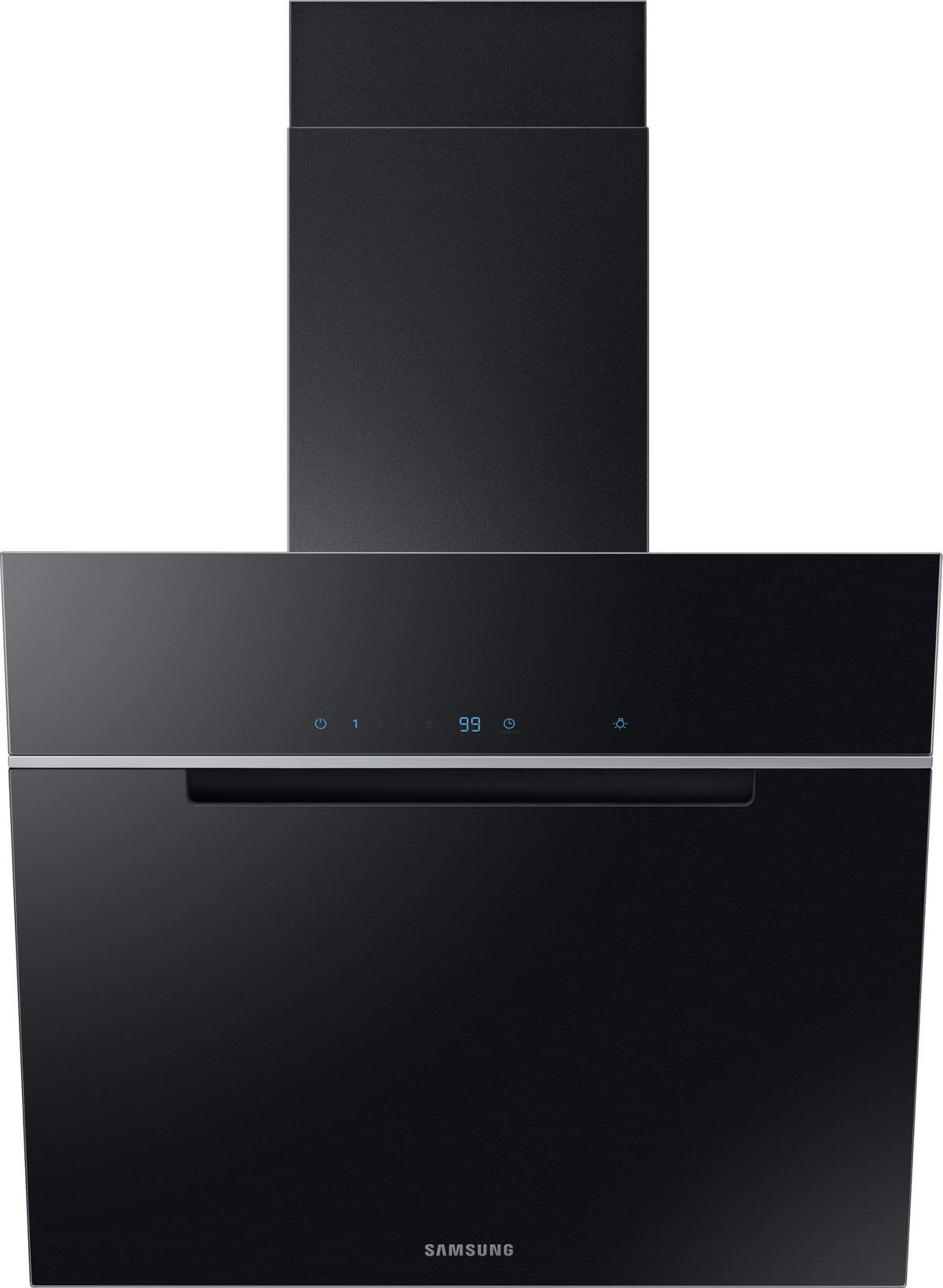 Samsung Dunstabzugshaube NK24M7070VB/UR schwarz Glas B/H: ca. 60x104 cm NK24M7070VB/UR - schwarz (60,00/104,00cm) - Samsung