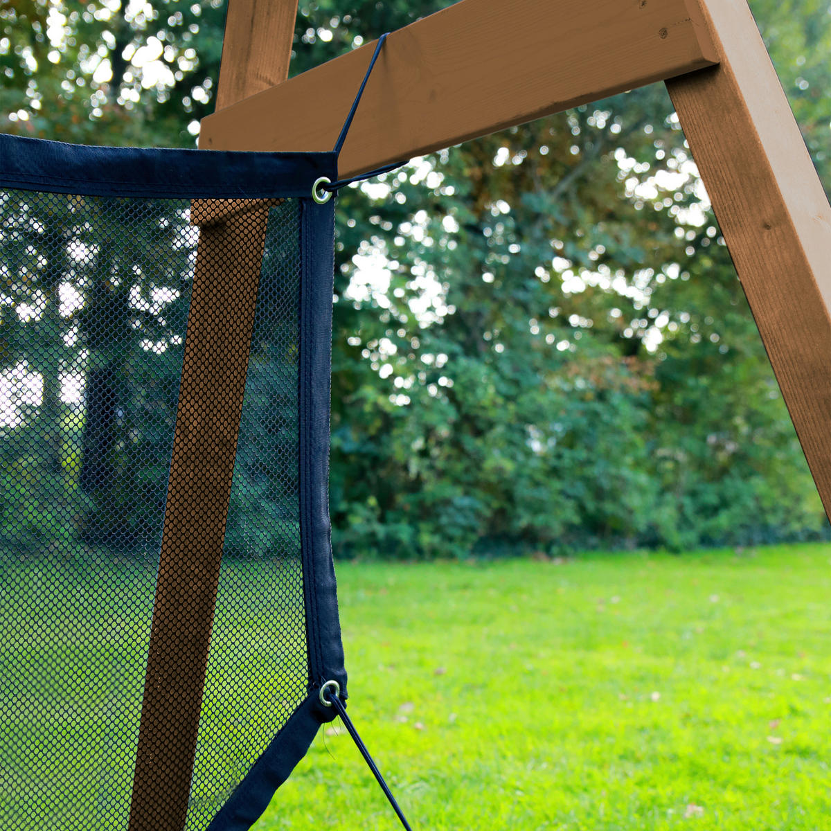 AXI Schaukel 4in1 SportsFun braun B/H/L: ca. 254x207x160 cm SportsFun - braun (160,00/254,00/207,00cm) - AXI