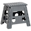 Zeller Klapphocker anthrazit B/H/L: ca. 30x32x37 cm Klapphocker - anthrazit (37,00/30,00/32,00cm) - Zeller