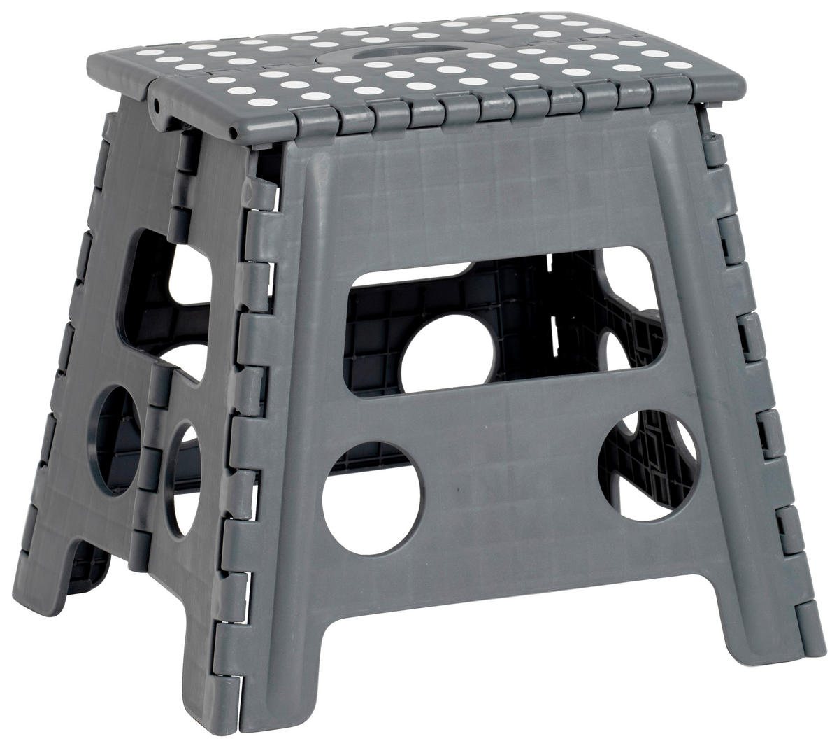 Zeller Klapphocker anthrazit B/H/L: ca. 30x32x37 cm Klapphocker - anthrazit (37,00/30,00/32,00cm) - Zeller