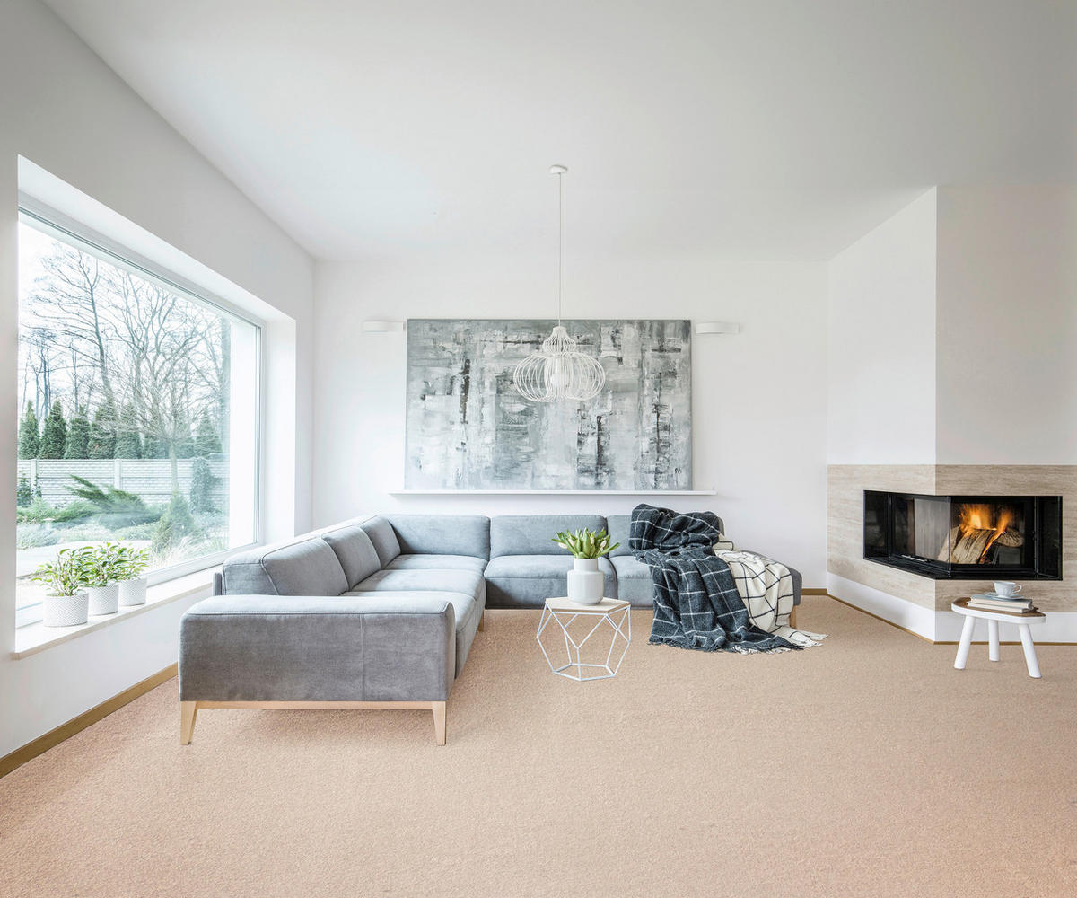 Teppichboden Olvera beige B: ca. 400 cm pro m² Olvera - beige (400,00cm)