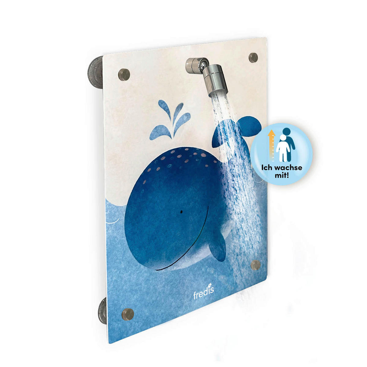 Kinderdusche weiß Kinderdusche_Wal_fredis - blau/weiß (30,00/10,00/40,00cm) - fredis
