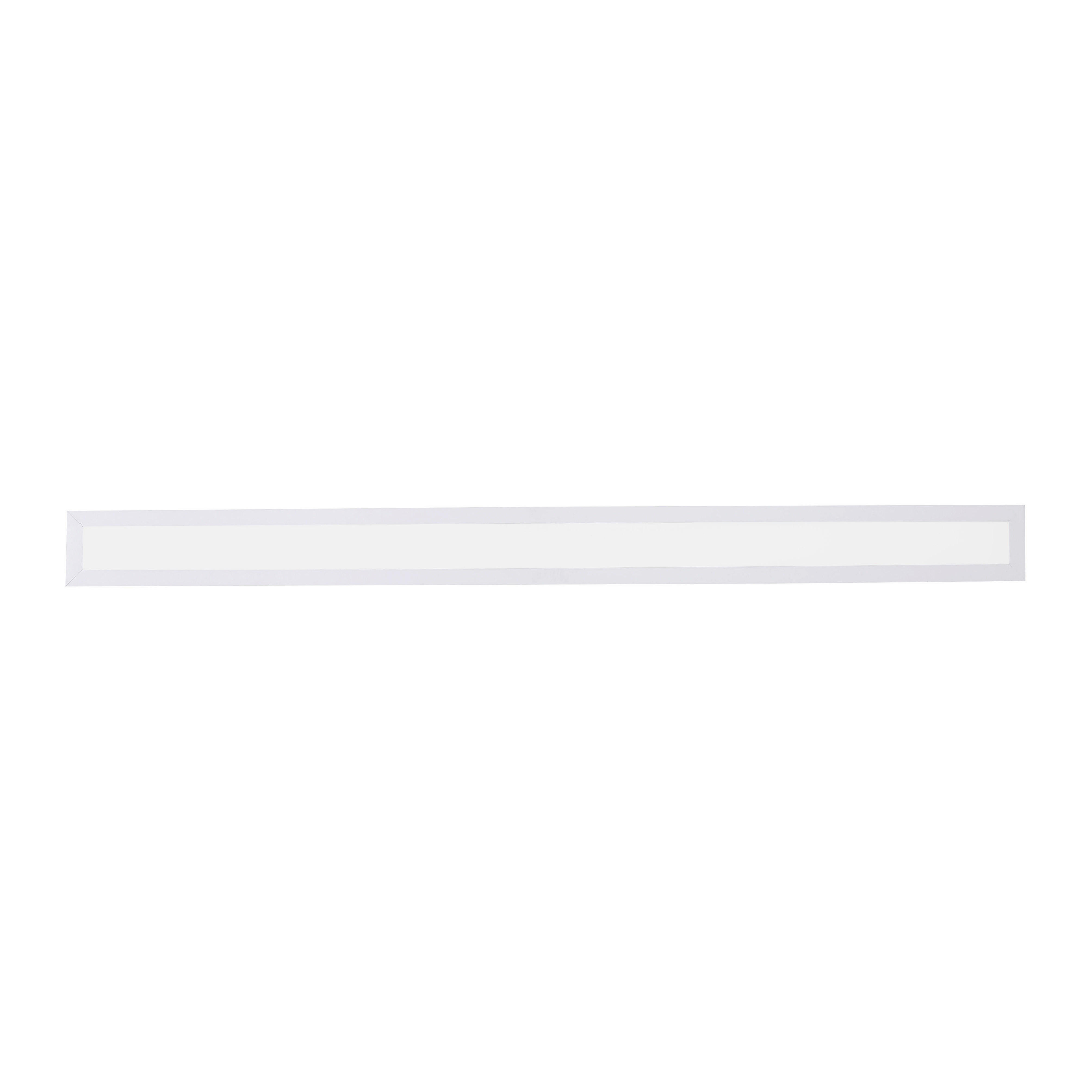Just Light LED-Deckenpanel FLEET 14472-16 weiß Kunststoff B/H/T: ca. 10x7x100 cm 1 Brennstellen FLEET - weiß (10,00/7,00/100,00cm) - Just Light