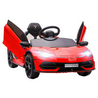 HOMCOM Kinderauto rot B/H/L: ca. 63x107,5x42 cm Kinderfahrzeug - rot (42,00/63,00/107,50cm) - HOMCOM