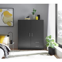 Kombikommode Adeline Graphit B/H/T: ca. 120x140x38 cm Adeline - Graphit (120,00/140,00/38,00cm)