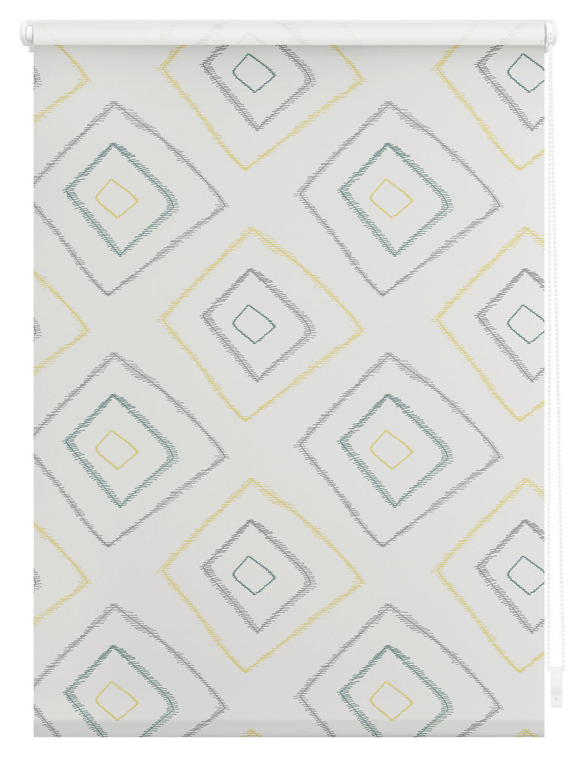 Verdunkelungsrollo Stripy Boho beige B/L: ca. 100x150 cm Stripy Boho - beige (100,00/150,00cm) - LICHTBLICK