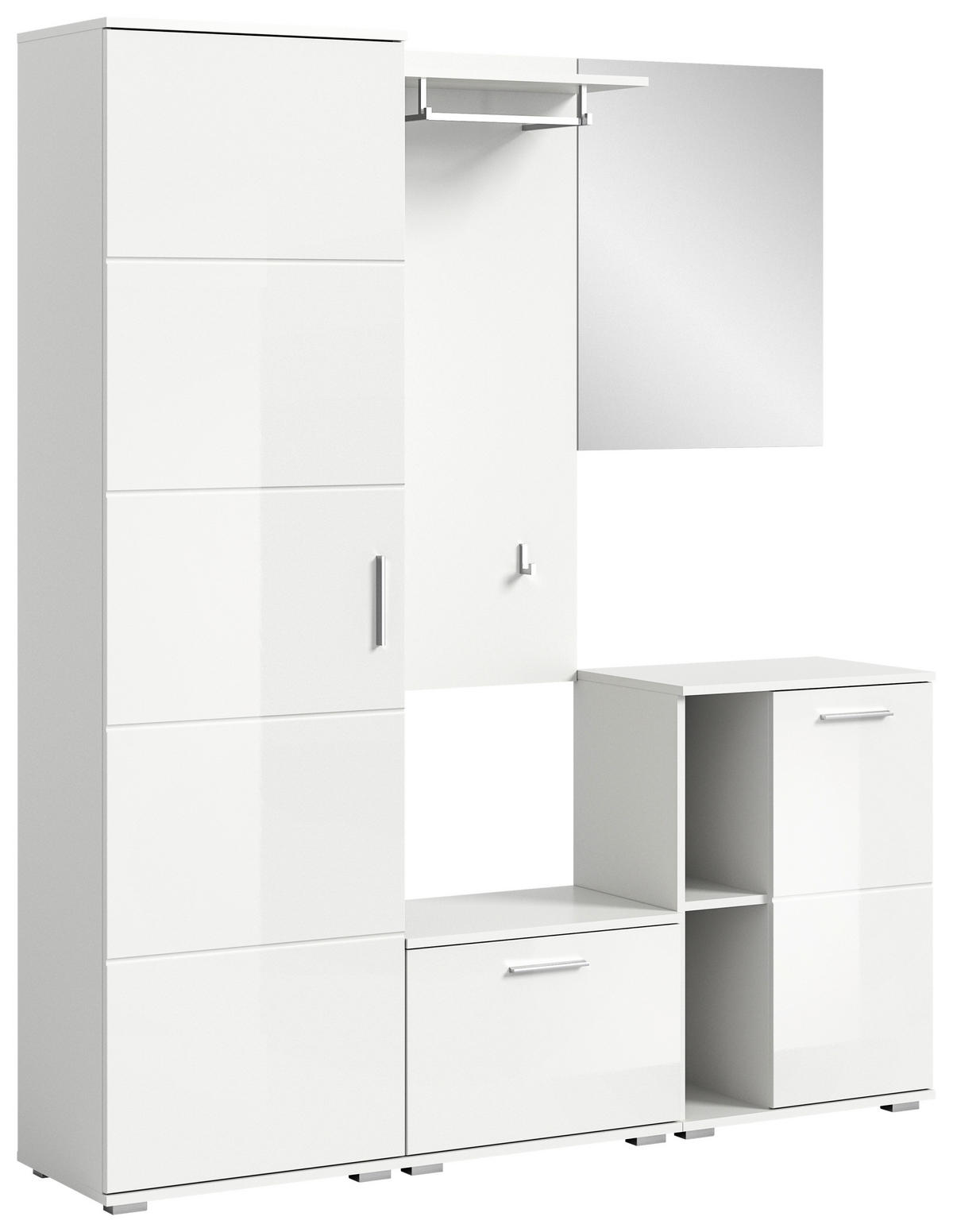 Garderobe PREGO B/H/T: ca. 165x191x37 cm PREGO - (165,00/191,00/37,00cm) - xonox.home
