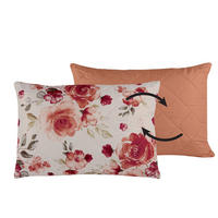 Dekokissen Dekokissen_Sonic Rose 50x70cm - weiß/rosa (50,00/70,00cm)