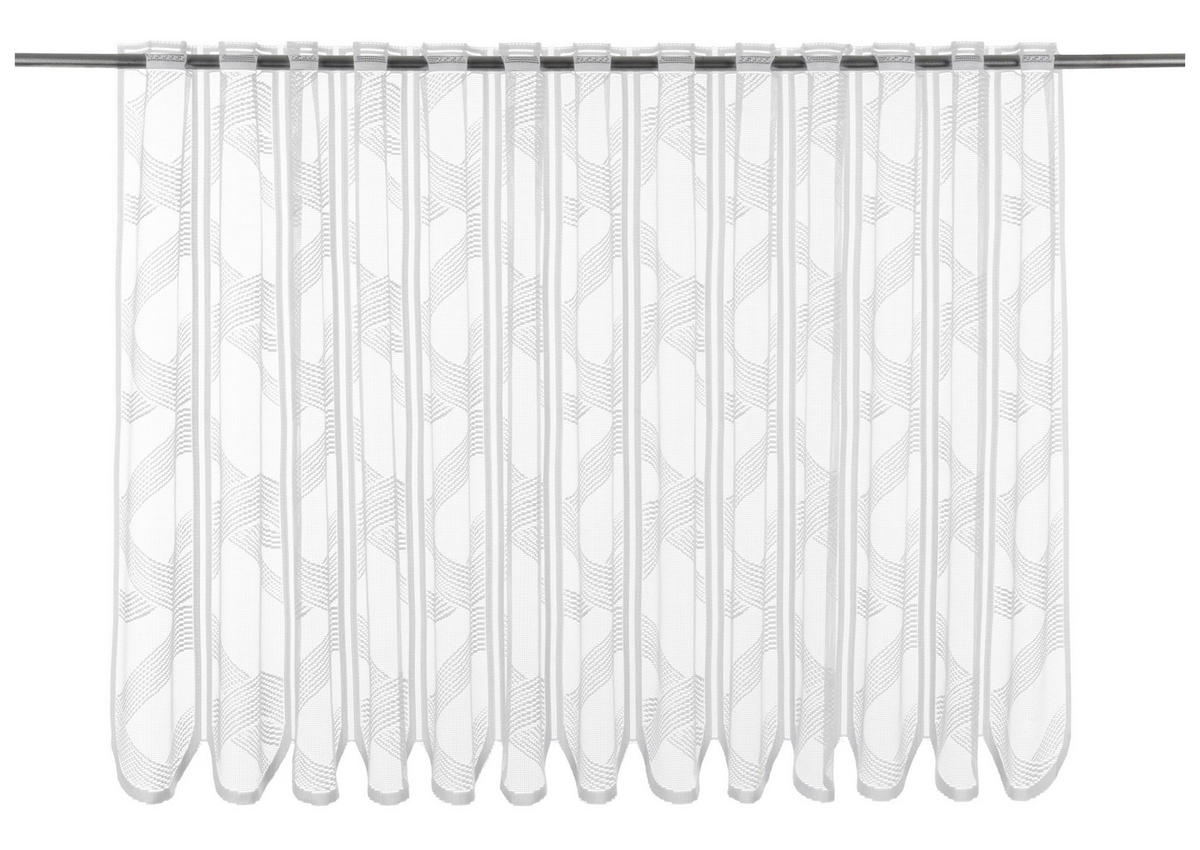 Scheibengardine Wellheim weiß B/L: ca. 200x60 cm Wellheim - weiß (200,00/60,00cm) - POCOline