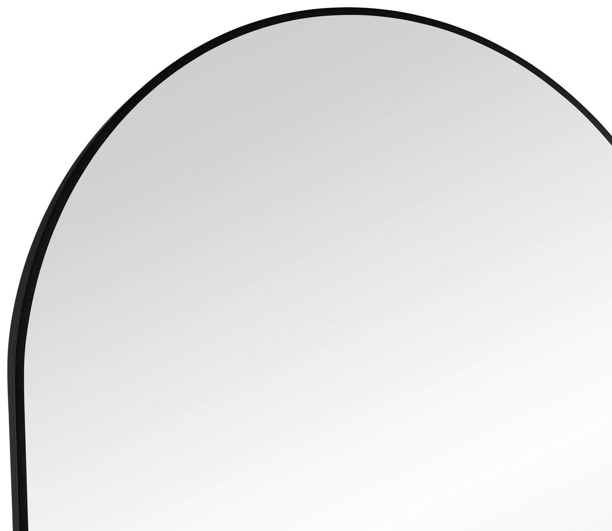 Standspiegel Britt schwarz Metall B/H/T: ca. 70x170x4 cm Britt - schwarz (70,00/170,00/4,00cm)