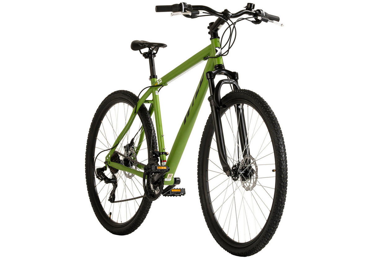 WYLD Mountain-Bike Hardtail Twentyniner HEIST 3.0 29 Zoll Rahmenhöhe 51 cm 21 Gänge grün grün ca. 29 Zoll Hardtail Twentyniner - grün - WYLD