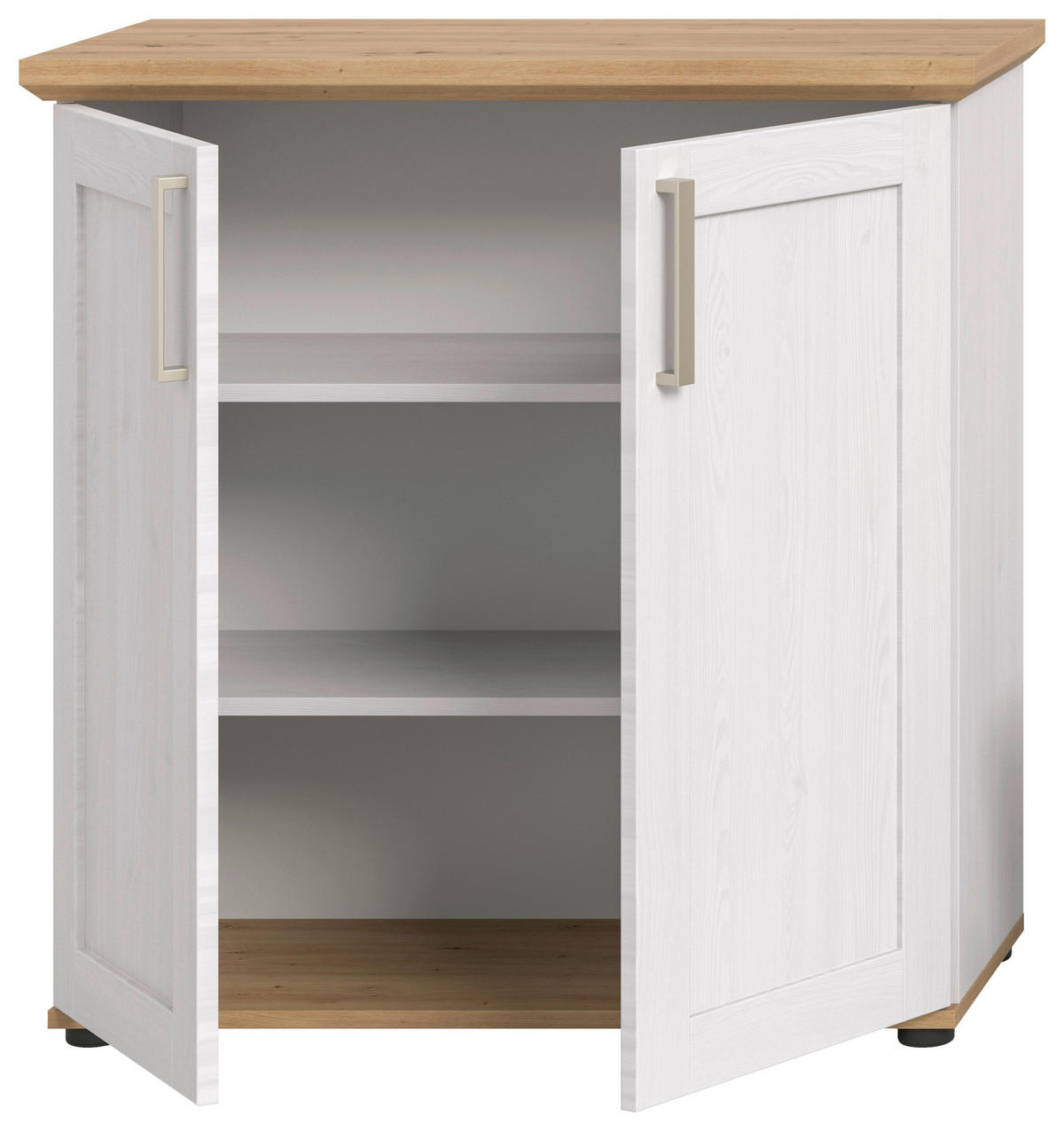Highboard VERONA Lärche Nachbildung Eiche Nachbildung B/H/T: ca. 84x88x37 cm VERONA - Eiche/Lärche (84,00/88,00/37,00cm) - xonox.home
