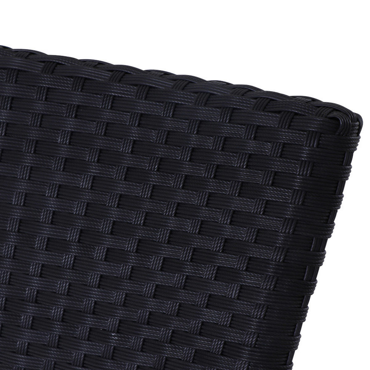 Gardamo Stapelsessel MINAS schwarz Aluminium MINAS - schwarz - Gardamo