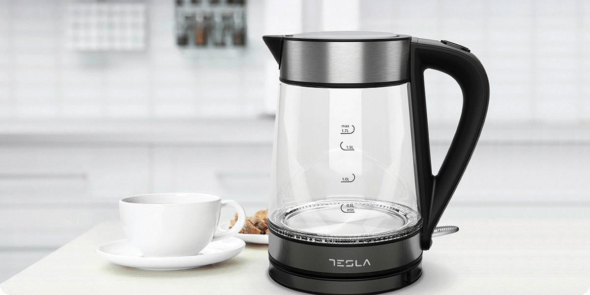 Tesla Wasserkocher KT300X - transparent (23,50/18,50/22,00cm) - Tesla