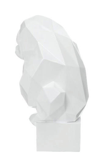 Kayoom Dekofiguren weiß Kunststoff B/H/T: ca. 28x50x39 cm Dekofiguren - weiß (28,00/50,00/39,00cm)