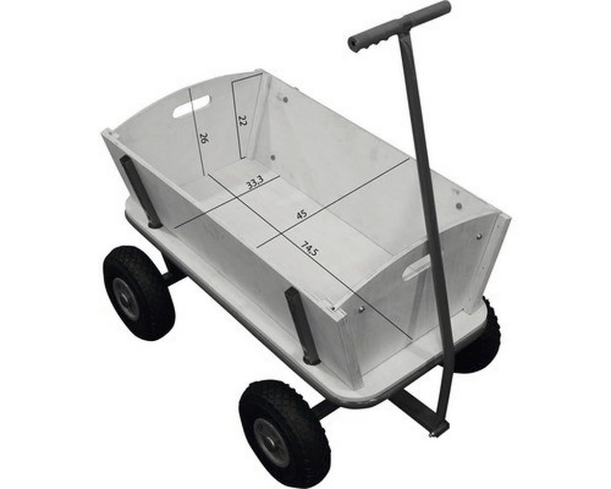 Sunny Bollerwagen Billy Beach schwarz B/H/L: ca. 61x97x95 cm Billy Beach - natur/schwarz (95,00/61,00/97,00cm) - Sunny