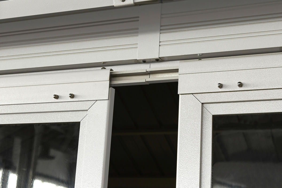 Sojag Pavillon Olan anthrazit Aluminium B/H/L: ca. 311x291x4355 cm Olan - anthrazit (4355,00/311,00/291,00cm) - Sojag