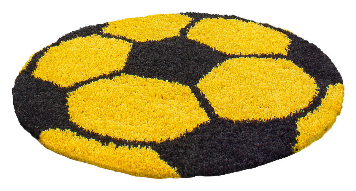 Ayyildiz Teppich FUN gelb D: ca. 100 cm FUN - gelb (100,00cm) - Ayyildiz
