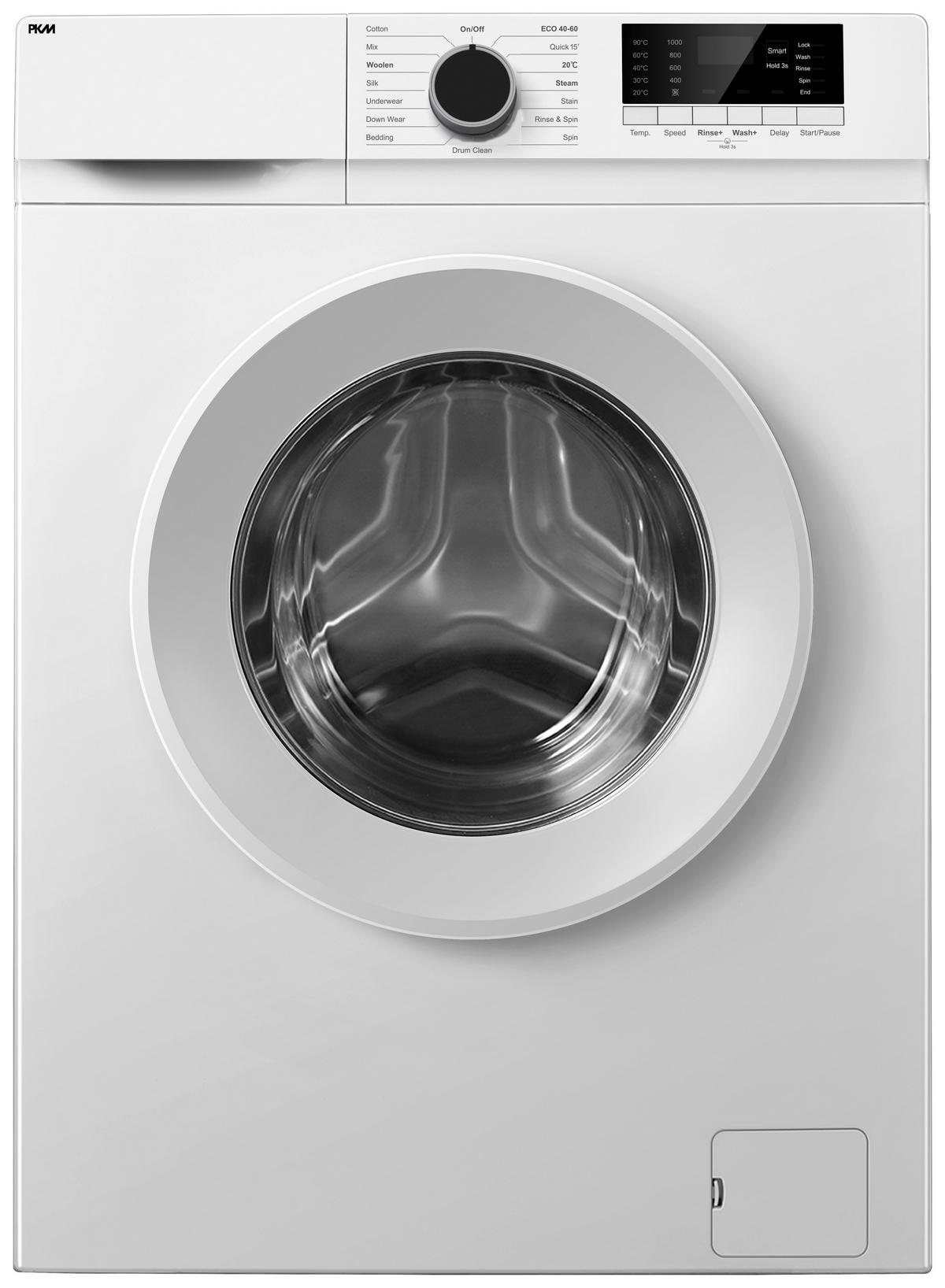 PKM Waschmaschine WA6-ES1512POB weiß B/H/T: ca. 60x84x45 cm ca. 6 kg Waschmaschine WA6-ES1512POB - weiß (60,00/84,00/45,00cm) - PKM