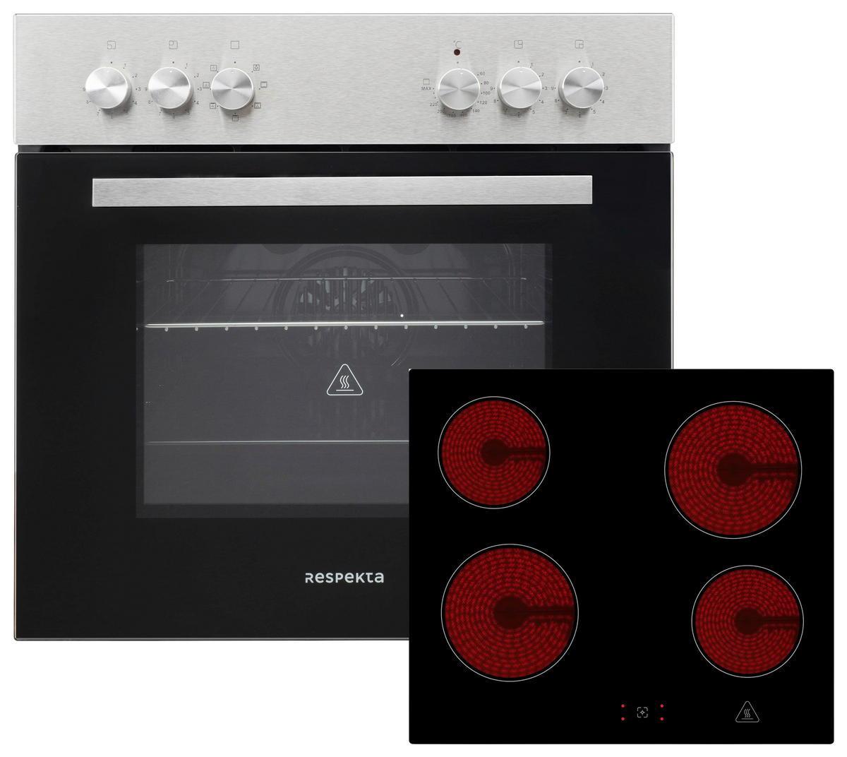 Respekta Winkelküche Amanda Beton Optik B/H/T: ca. 290x200x200 cm Amanda - Beton/weiß (290,00/200,00/200,00cm) - Respekta