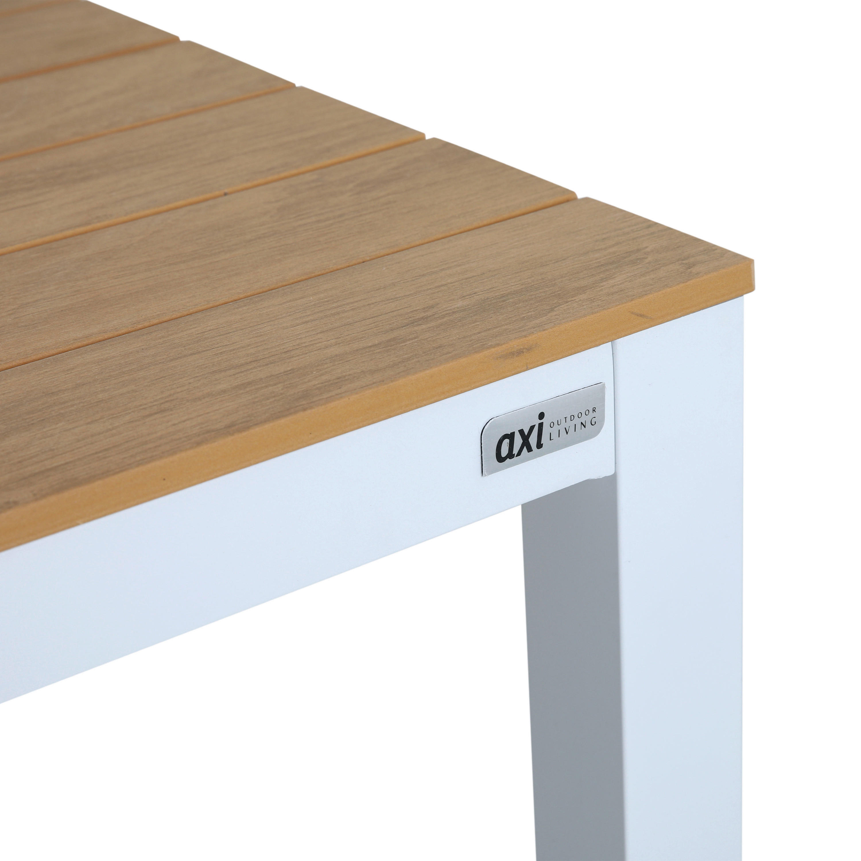 AXI Outdoor Living Gartensitzgruppe Suvi braun Kunststoff B/H/L: ca. 160x78x90 cm Suvi - braun/weiß (90,00/160,00/78,00cm) - AXI Outdoor Living