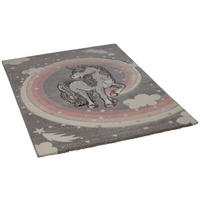 Merinos Kinderteppich Diamond Kids grau B/H/L: ca. 160x0,13x230 cm Diamond Kids - grau (230,00/160,00/0,13cm) - Merinos