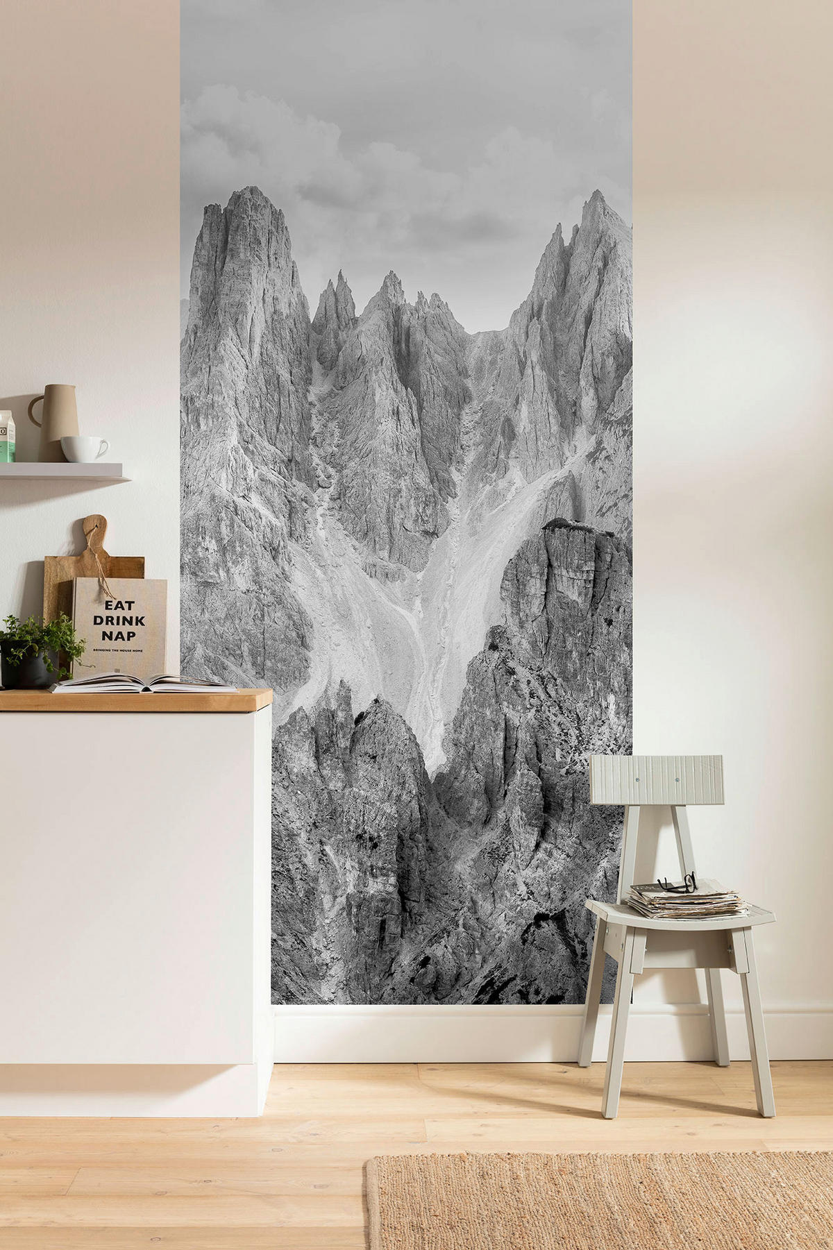 Komar Fototapete Peaks Panel B/L: ca. 100x250 cm Peaks Panel - (100,00/250,00cm) - Komar
