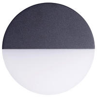 LED-Außen Wandleuchte 1221597 anthrazit weiß T/D: ca. 5,5x18 cm LED Außen Wandleuchte "Sobrio" - weiß/anthrazit (18,00cm) - Näve Leuchten