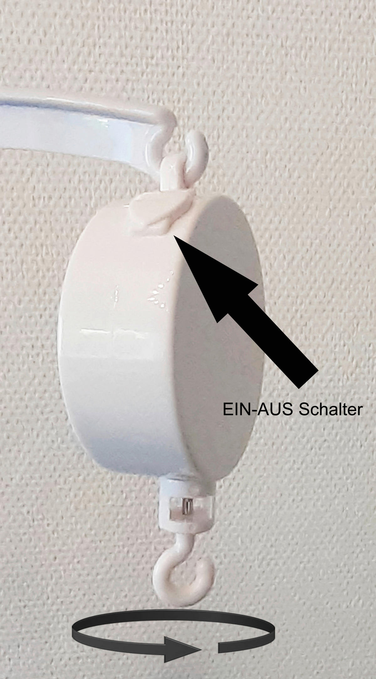 Niermann Mobilehalter für Rundstab B/H/L: ca. 11x6x35 cm für Rundstab - (35,00/11,00/6,00cm) - Niermann