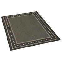 Webteppich Ambiente schwarz B/L: ca. 80x150 cm Ambiente - schwarz (80,00/150,00cm)