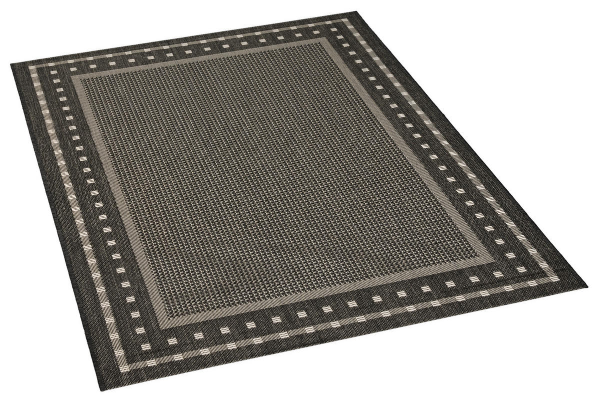 Webteppich Ambiente schwarz B/L: ca. 80x150 cm Ambiente - schwarz (80,00/150,00cm)