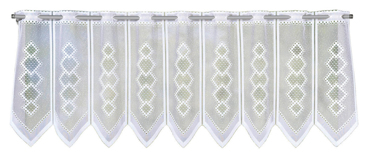 Scheibengardine Trent weiß B/L: ca. 140x45 cm Trent - weiß (140,00/45,00cm) - POCOline