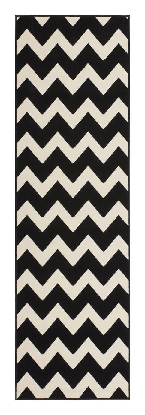 Kayoom Kurzflorteppich Manolya 2095 schwarz B/L: ca. 120x170 cm Manolya 2095 - schwarz (120,00/170,00cm) - Kayoom