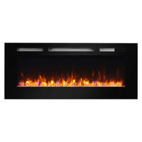Balderia Einbaukamin Elektrischer-Kamin Fiamma 48" B/H/T: ca. 123x14,5x51,5 cm Elekt.-Kamin Fiamma 48" EF173D - (123,00/14,50/51,50cm) - Balderia