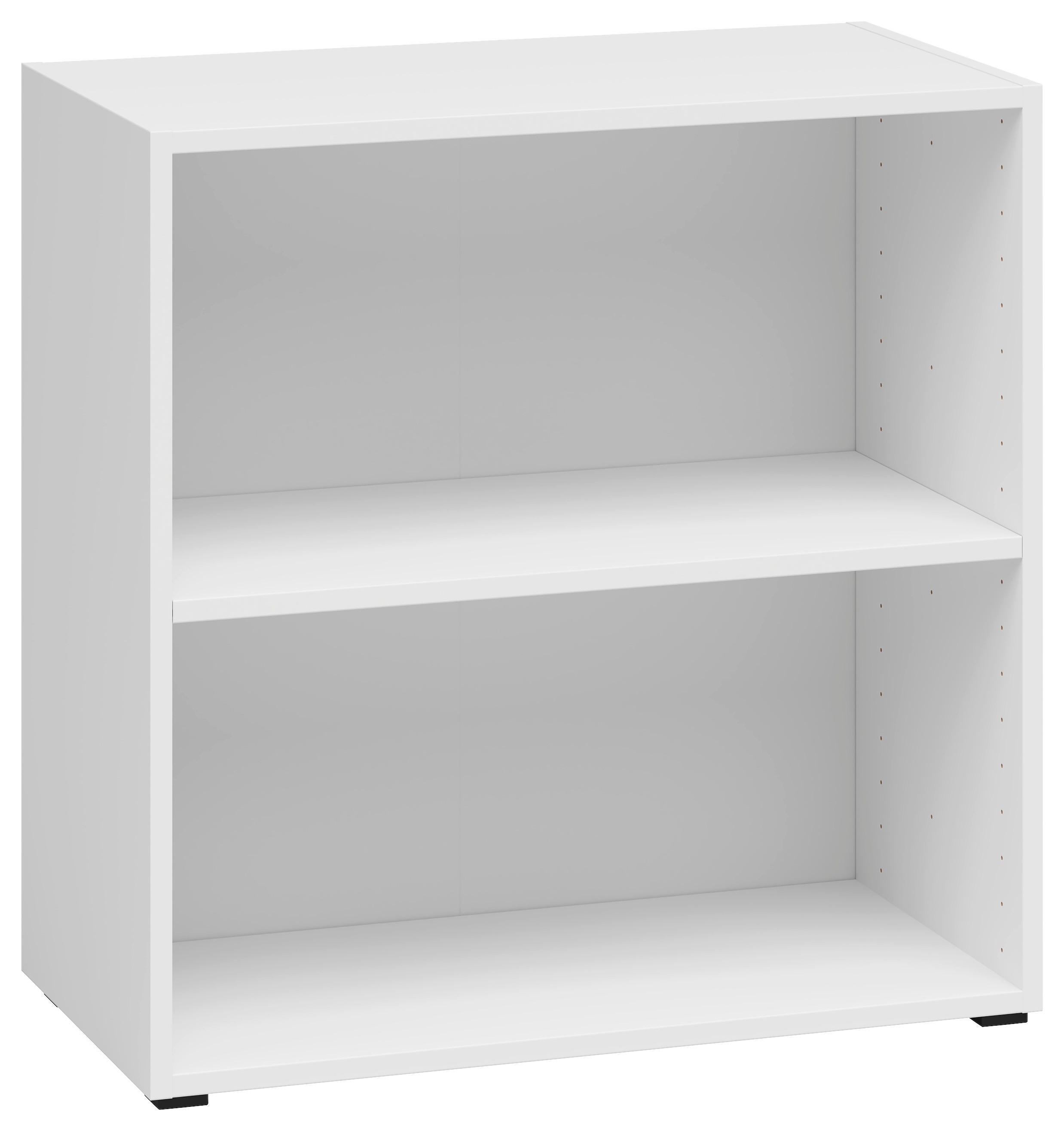 Regal System 64 weiß matt B/H/T: ca. 64x64x33 cm System 64 - weiß (64,00/64,00/33,00cm)