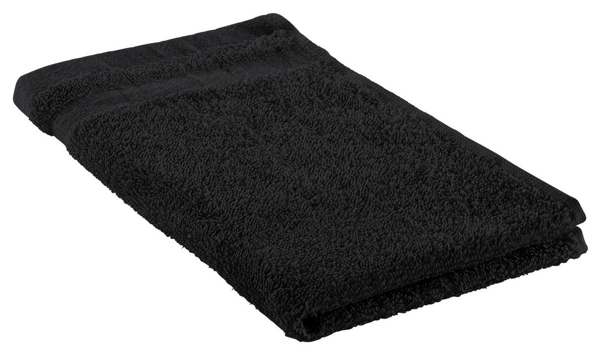Gästehandtuch Miami Miami - schwarz (30,00/50,00cm)
