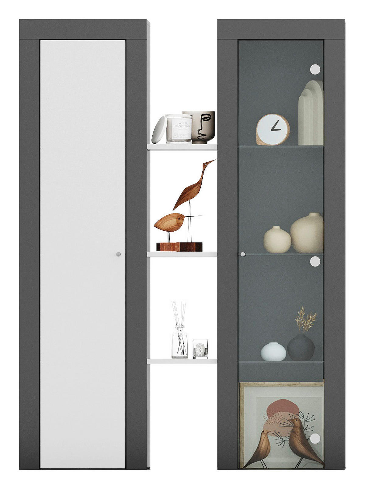 Aufsatz ORION B/H/T: ca. 102x102x27 cm ORION - (102,00/102,00/27,00cm) - xonox.home