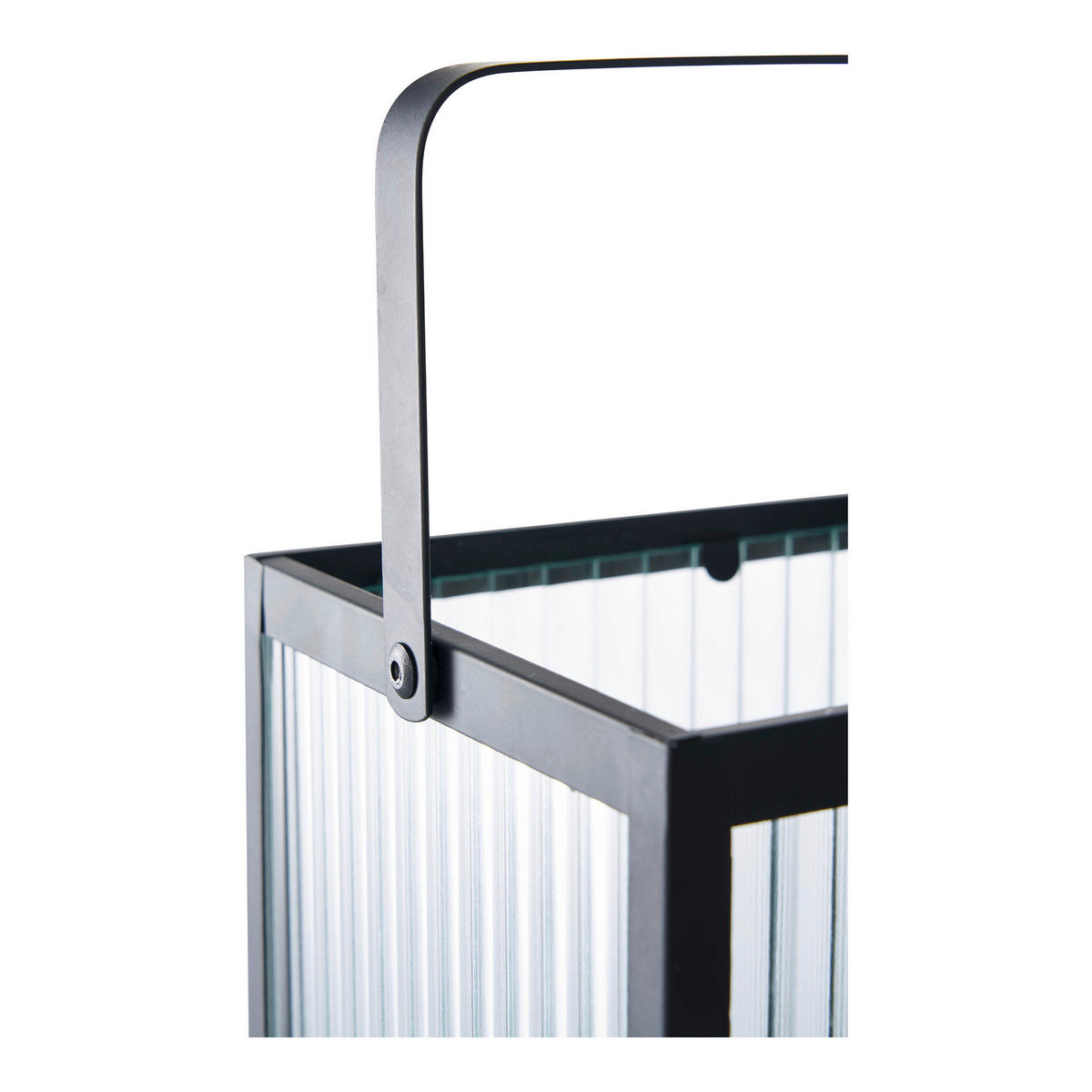 Laterne Almonte natur B/H/L: ca. 15x30x15 cm Almonte - natur/schwarz (15,00/15,00/30,00cm)