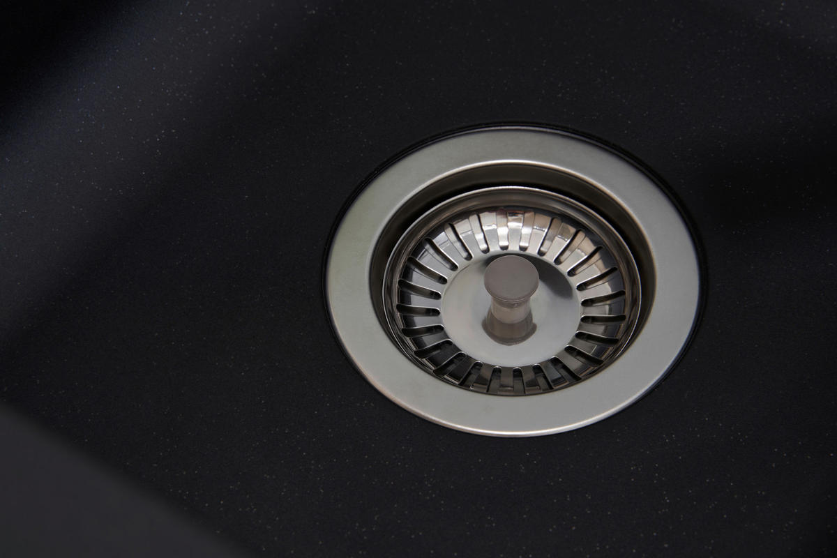 Respekta Einbauspüle Denver 1,5  100 x 50 S schwarz Mineralite B/H/T: ca. 100x20x50 cm Denver 1,5  100 x 50 S - schwarz (100,00/20,00/50,00cm) - Respekta