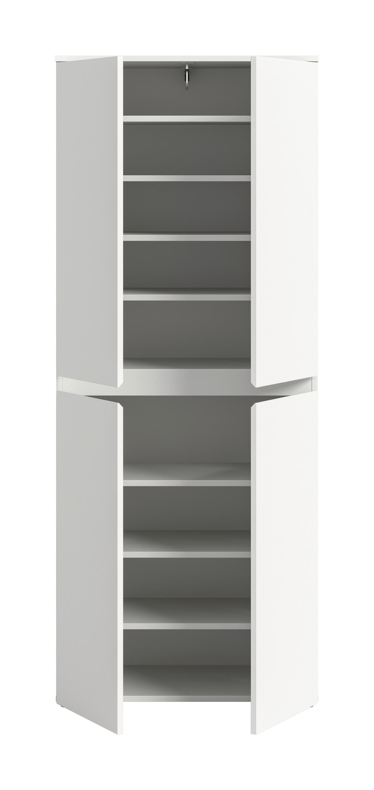 Schrank SCARPA weiß B/H/T: ca. 70x175x37 cm SCARPA - weiß (70,00/175,00/37,00cm) - xonox.home