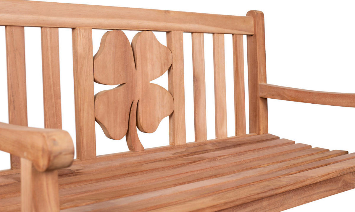 deVries Gartenbank Woodie natur Teakholz B/H/T: ca. 120x89x60 cm Woodie - natur (120,00/89,00/60,00cm) - deVries